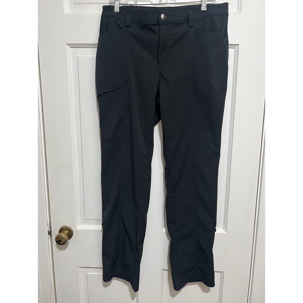Women's Black Athletic Duluth Pants Size 14x31